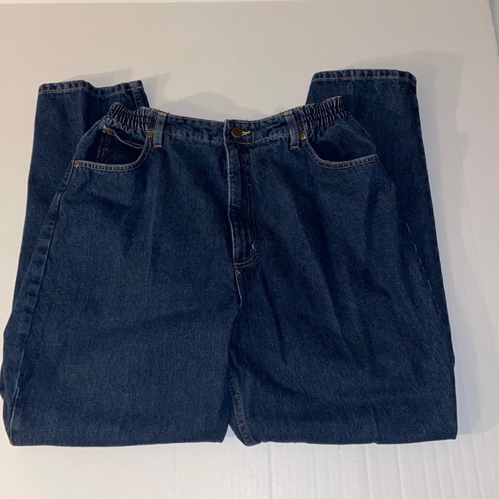 L. L. Bean Original Relaxed Fit Size 16 Reg Women’s Blue Jeans